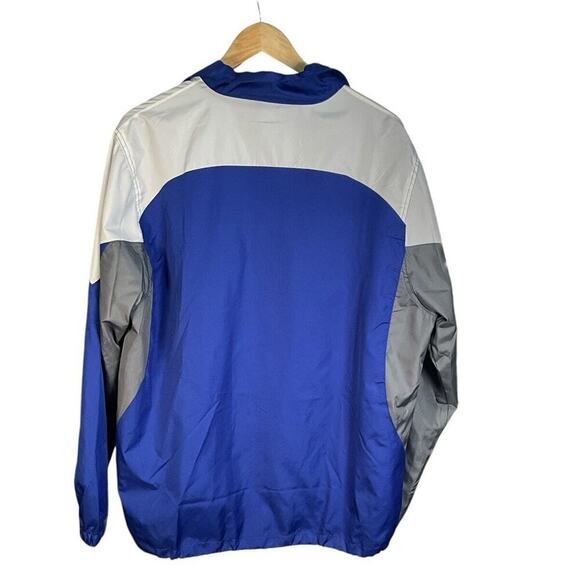 NFL Indianapolis COLTS SI Windbreaker Jacket Size L Blue & White Vintage Y2K - Picture 3 of 6